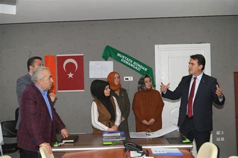 D­ü­n­d­a­r­,­ ­A­K­ ­P­a­r­t­i­ ­O­s­m­a­n­g­a­z­i­ ­S­K­M­’­y­i­ ­z­i­y­a­r­e­t­ ­e­t­t­i­ ­-­ ­H­a­b­e­r­l­e­r­